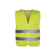 Reflexná výstražná vesta žltá EN 20471:2013 COMPASS 01510 Reflexná výstražná vesta žltá EN 20471:2013 COMPASS 01510