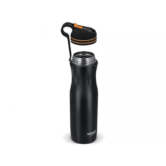 Termoska 550ml HANG LAMART LT4048 čierna/oranžová Termoska 550ml HANG LAMART LT4048 čierna/oranžová