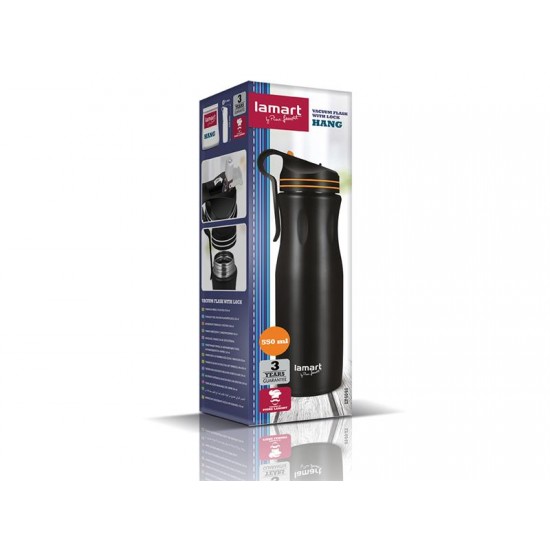 Termoska 550ml HANG LAMART LT4048 čierna/oranžová Termoska 550ml HANG LAMART LT4048 čierna/oranžová