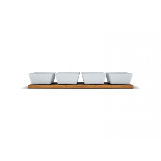 Misky servírovacie LAMART LT9020 4ks 38x9 BAMBOO Misky servírovacie LAMART LT9020 4ks 38x9 BAMBOO