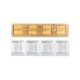 Misky servírovacie LAMART LT9020 4ks 38x9 BAMBOO Misky servírovacie LAMART LT9020 4ks 38x9 BAMBOO