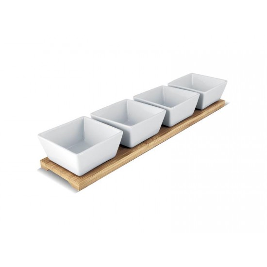 Misky servírovacie LAMART LT9020 4ks 38x9 BAMBOO Misky servírovacie LAMART LT9020 4ks 38x9 BAMBOO