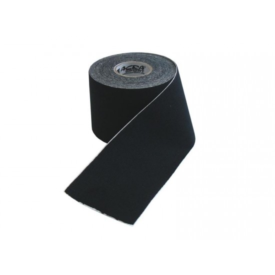 Tape Kinezio 5x5 m čierny ACRA D70 Tape Kinezio 5x5 m čierny ACRA D70