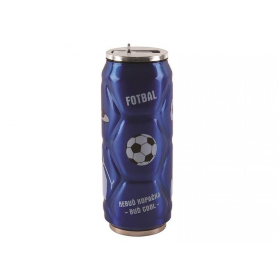 Termoska ORION FOTBAL 0.5L modrá