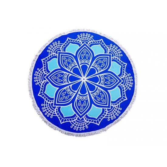 Osuška plážová/mandala MODRÁ HARMONIE Osuška plážová/mandala MODRÁ HARMONIE