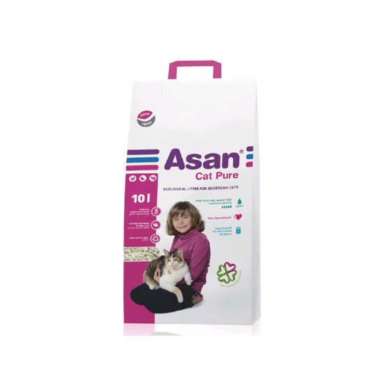 Podstielka ASAN CAT PURE, 10L Podstielka ASAN CAT PURE, 10L