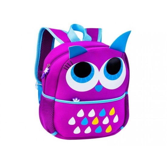 Batoh SPOKEY neoprénový - detský sovička fialová I Batoh SPOKEY neoprénový - detský sovička fialová I