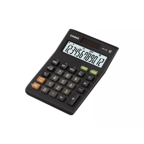 Kalkulačka stolná CASIO MS 20 B S (TAX + EXCHANGE) Kalkulačka stolná CASIO MS 20 B S (TAX + EXCHANGE)