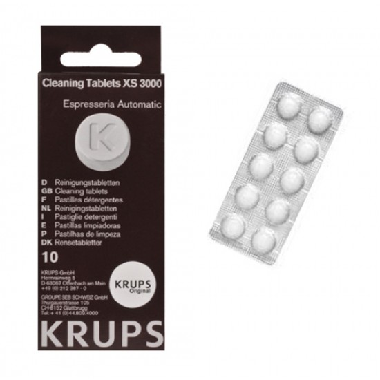 Čistiace tablety do kávovaru KRUPS XS300010 Čistiace tablety do kávovaru KRUPS XS300010
