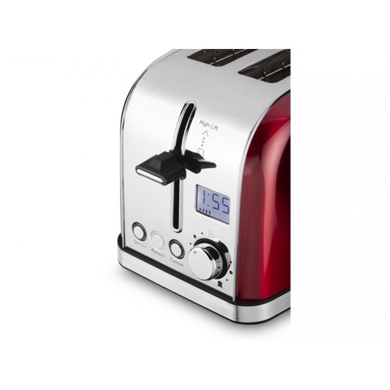 Hriankovač PHILCO PHTA 4016 červený Hriankovač PHILCO PHTA 4016 červený