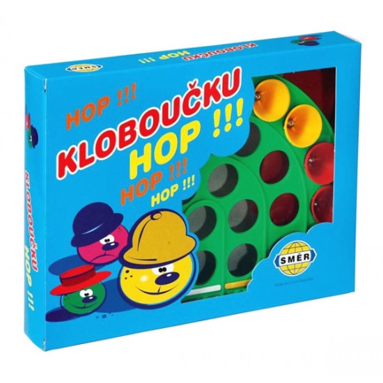 Hra stolná SMĚR KLOBOUČKU, HOP! Hra stolná SMĚR KLOBOUČKU, HOP!