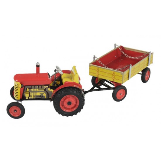 Detský traktor KOVAP ZETOR RED 28 cm Detský traktor KOVAP ZETOR RED 28 cm