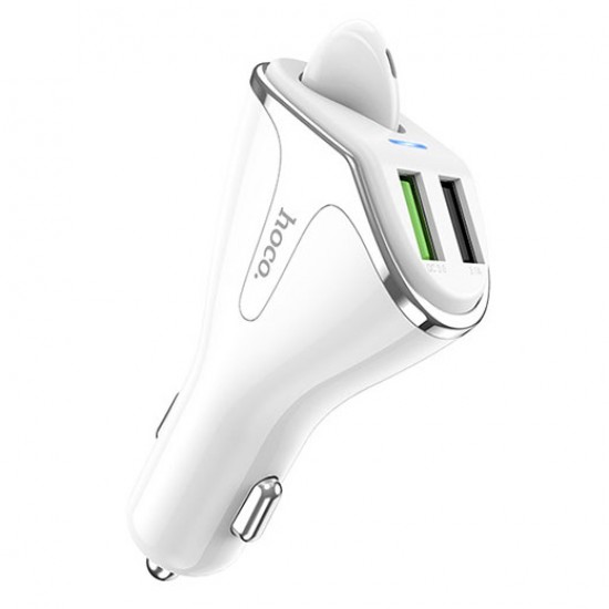 HandsFree do ucha HOCO E47 bílé HandsFree do ucha HOCO E47 bílé