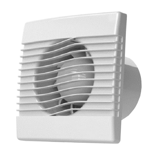 Ventilátor stenový axiálne BASIC 100 s čidlom vlhkosti TES HACO 907 Ventilátor stenový axiálne BASIC 100 s čidlom vlhkosti TES HACO 907