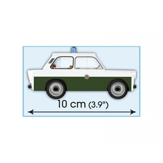 Stavebnica COBI 24520 Youngtimer Trabant 601 Polizei DDR Stavebnica COBI 24520 Youngtimer Trabant 601 Polizei DDR