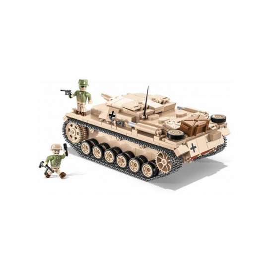 Stavebnica COBI 2529 II WW Sturmgeschutz III Ausf. D - DAK, 530 k, 2 f Stavebnica COBI 2529 II WW Sturmgeschutz III Ausf. D - DAK, 530 k, 2 f