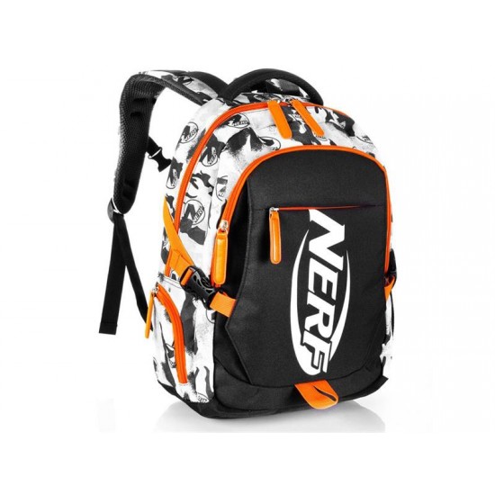 Batoh školský HASBRO BRONCO NERF čierno-oranžový Batoh školský HASBRO BRONCO NERF čierno-oranžový