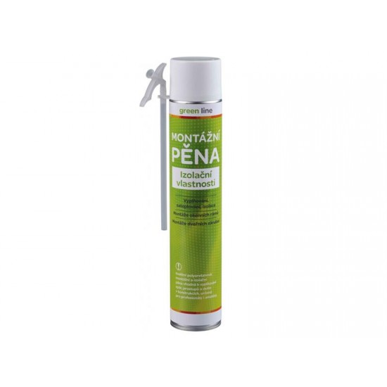 Pena DEN BRAVEN Green Line montážna trubičková 750ml