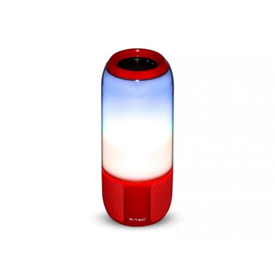 Reproduktor Bluetooth V-TAC VT-6211 červená Reproduktor Bluetooth V-TAC VT-6211 červená