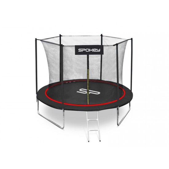 Trampolína SPOKEY JUMPER 244cm čierno-červená Trampolína SPOKEY JUMPER 244cm čierno-červená