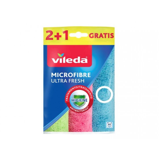 Mikrohadřík VILEDA ULTRA FRESH 167602 3ks