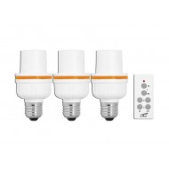 Diaľkovo ovládaná pätica E27 LTC LXU203 3ks Diaľkovo ovládaná pätica E27 LTC LXU203 3ks