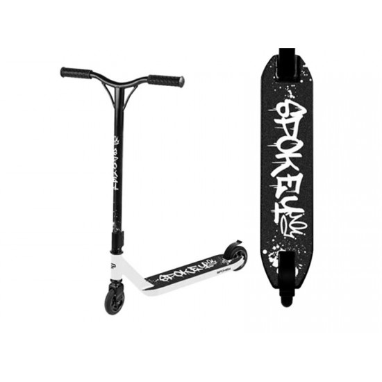 Kolobežka freestyle SPOKEY REVERT BASIC biela