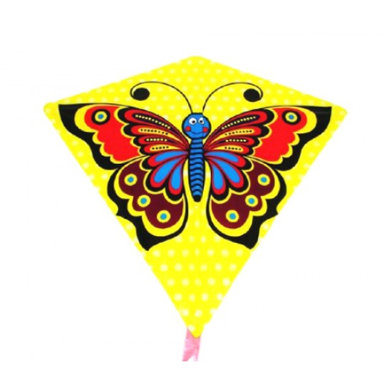 Detský lietajúci drak TEDDIES Motýľ 68x73cm