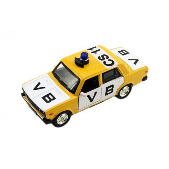 Detské policajné auto TEDDIES VB LADA 1600 VAZ 2106 12cm