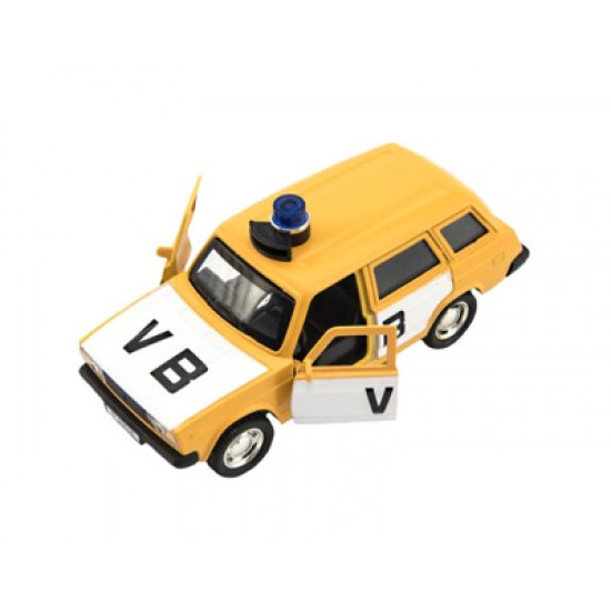 Detské policajné auto TEDDIES VB combi so zvukom 11.5 cm