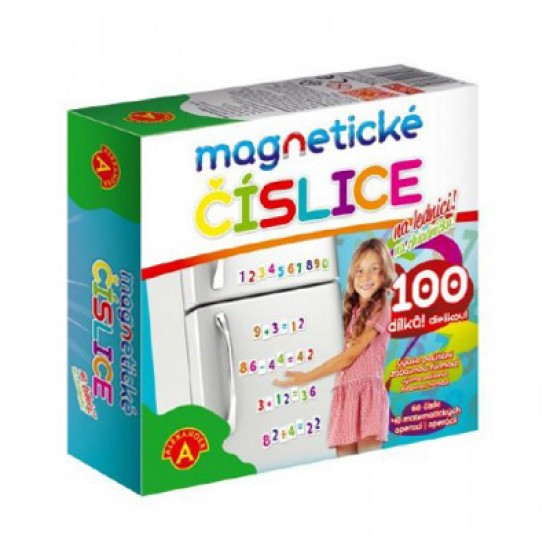 Detské magnetické číslice na chladničku PEXI 100ks Detské magnetické číslice na chladničku PEXI 100ks