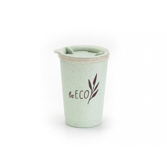 Kelímok s viečkom G21 beECO Espresso 280ml zelený Kelímok s viečkom G21 beECO Espresso 280ml zelený