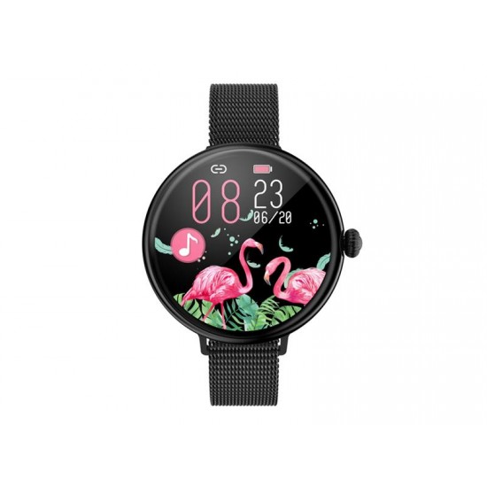 Hodinky IMMAX Lady Music Fit Black Hodinky IMMAX Lady Music Fit Black