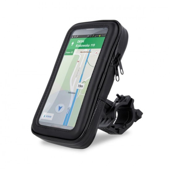 Držiak telefónu na bicykel SETTY UR-03 XL BLACK Držiak telefónu na bicykel SETTY UR-03 XL BLACK