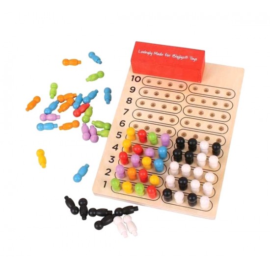 Hra stolná BIGJIGS TOYS Logik drevená Hra stolná BIGJIGS TOYS Logik drevená