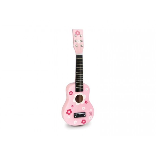 Detská gitara VILAC Pink drevená