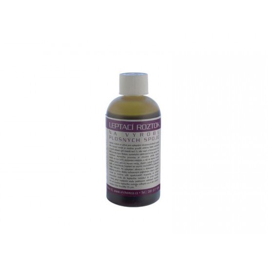 Chémia leptací roztok L-1 200ml (chlorid železitý) Chémia leptací roztok L-1 200ml (chlorid železitý)