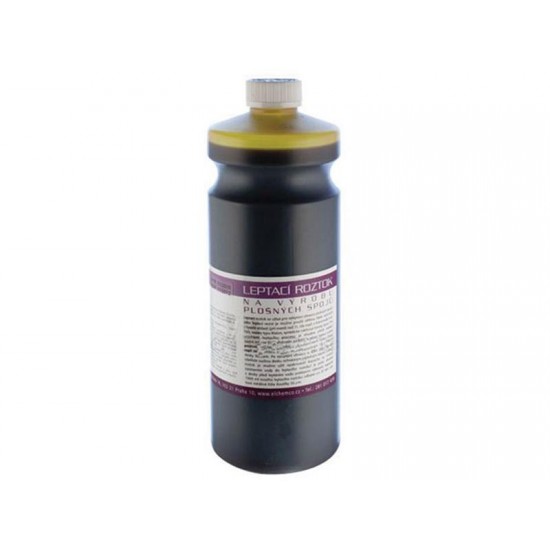 Chémia leptací roztok L-1 1000ml (chlorid železitý) Chémia leptací roztok L-1 1000ml (chlorid železitý)