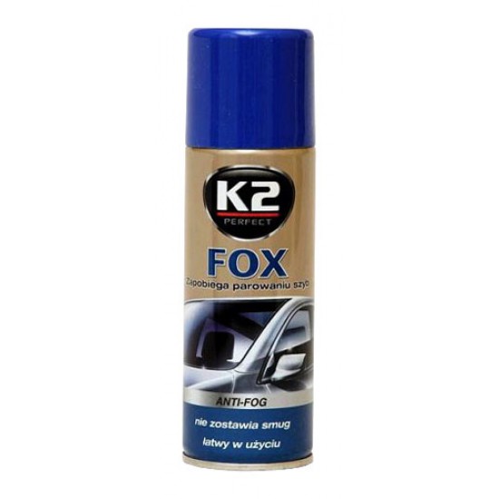 Prípravok proti zahmlievaniu skiel K2 FOX 200ml Prípravok proti zahmlievaniu skiel K2 FOX 200ml