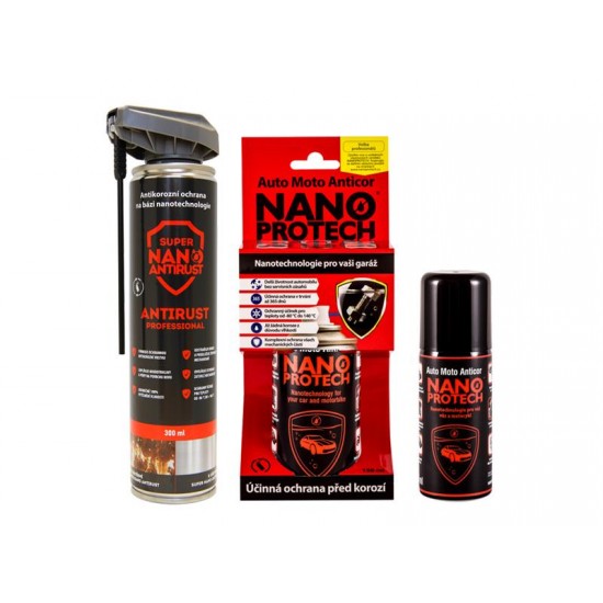 Sprej antikorózny NANOPROTECH AUTO MOTO ANTICOR 75 ml pre motoristov