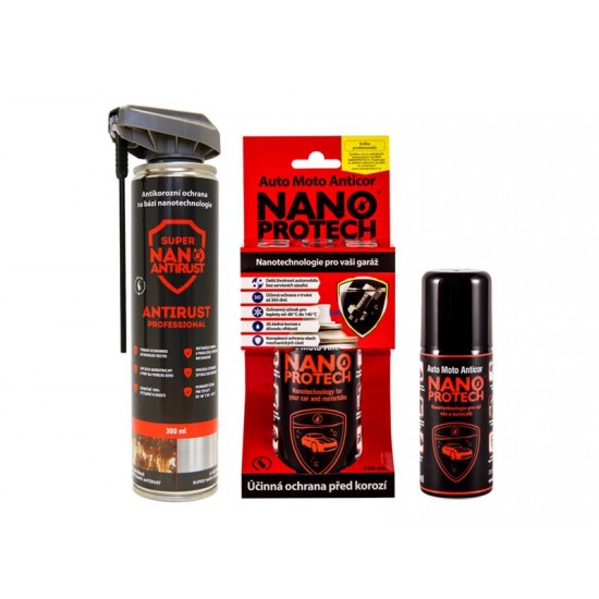 Sprej antikorózny NANOPROTECH AUTO MOTO ANTICOR 150 ml pre motoristov