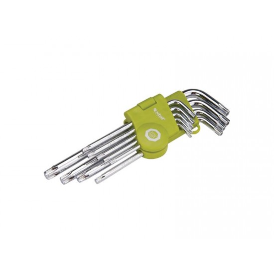 Sada L-kľúčov TORX EXTOL CRAFT 66011 9ks