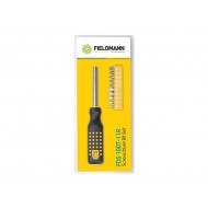 Sada bitov so skrutkovačom FIELDMANN FDS 1007-11R Sada bitov so skrutkovačom FIELDMANN FDS 1007-11R