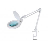 Lupa stolná guľatá (svorka) 5diop. SMD LED (84x) Lupa stolná guľatá (svorka) 5diop. SMD LED (84x)