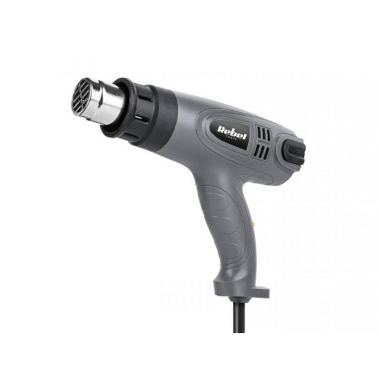 Pištoľ teplovzdušná REBEL TOOLS RB-1099, 2000W Pištoľ teplovzdušná REBEL TOOLS RB-1099, 2000W