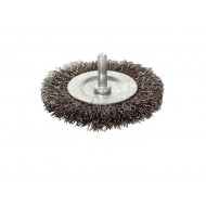 Kefa okružná so stopkou vlnitá, pomosadzený drôt, EXTOL CRAFT 17052 Kefa okružná so stopkou vlnitá, pomosadzený drôt, EXTOL CRAFT 17052