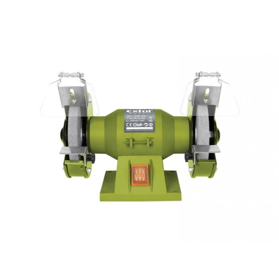 Brúska dvojkotúčová, príkon 150W, priemer kotúča diery 125 12,7mm, šírka 16mm, EXTOL CRAFT, 410120 Brúska dvojkotúčová, príkon 150W, priemer kotúča diery 125 12,7mm, šírka 16mm, EXTOL CRAFT, 410120