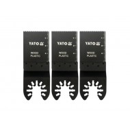 Pilový list na ponor. rezy HCS pre multifunkčné náradie, 34mm (drevo, plast), sada 3ks Pilový list na ponor. rezy HCS pre multifunkčné náradie, 34mm (drevo, plast), sada 3ks