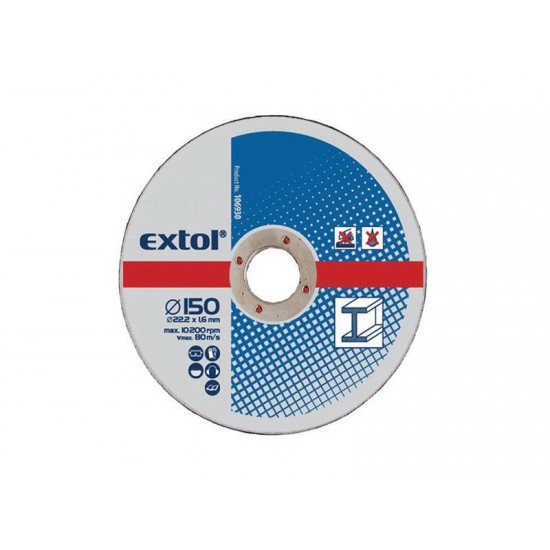 Kotúč rezný na kov 5ks, 230x2,5x22,2mm EXTOL CRAFT 108050 Kotúč rezný na kov 5ks, 230x2,5x22,2mm EXTOL CRAFT 108050