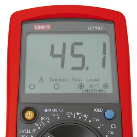 Multimeter UNI-T UT107 pre autodiagnostiku Multimeter UNI-T UT107 pre autodiagnostiku